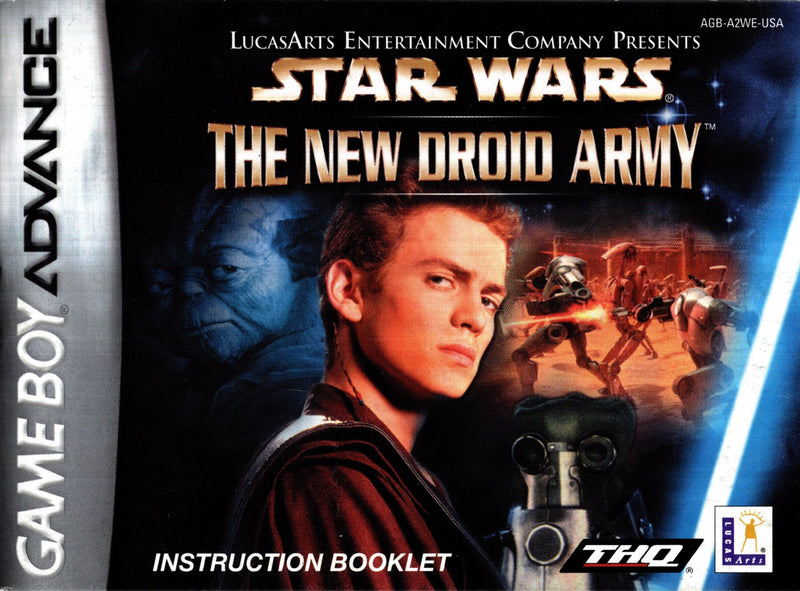 Manual - Star Wars: The New Droid Army - GBA - Super Retro