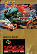 Manual - Street Fighter II - SNES - Super Retro