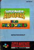 Manual - Super Mario All - Stars / Super Mario World - SNES - Super Retro