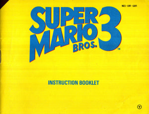 Manual - Super Mario Bros. 3 - Super Retro