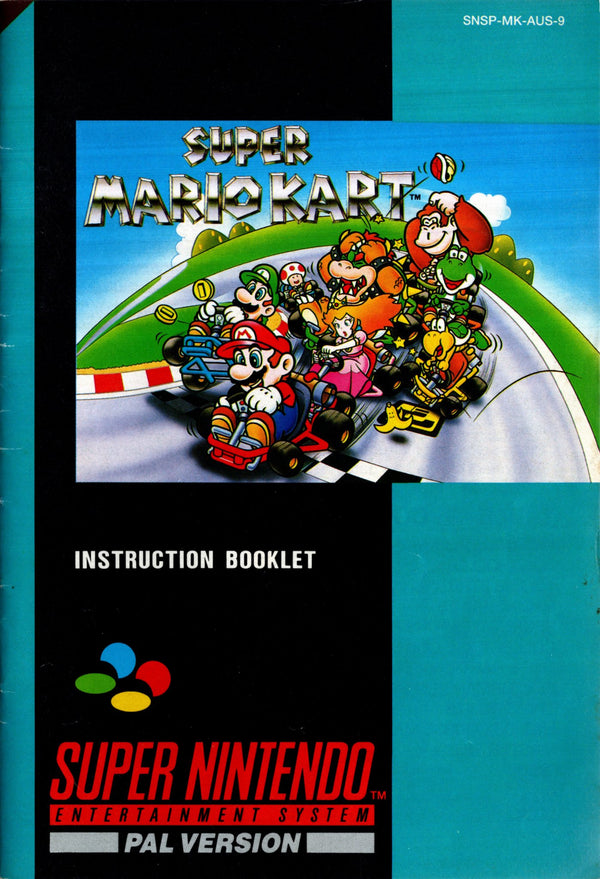 Manual - Super Mario Kart - SNES - Super Retro