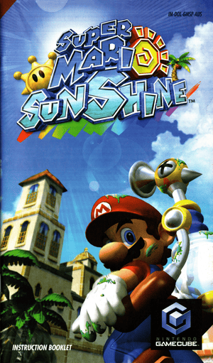 Manual - Super Mario Sunshine - GameCube - Super Retro