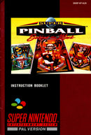 Manual - Super Pinball: Behind the Mask - SNES - Super Retro