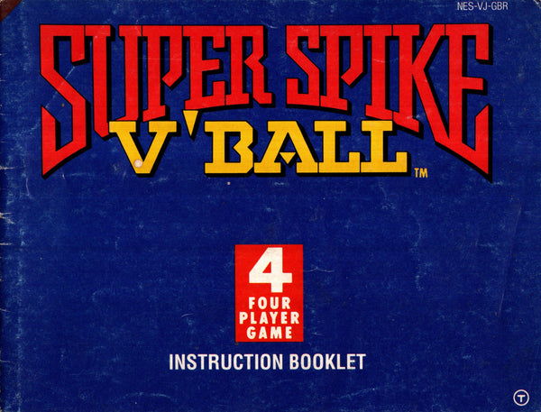 Manual - Super Spike V - Ball - NES - Super Retro