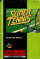 Manual - Super Tennis - SNES - Super Retro