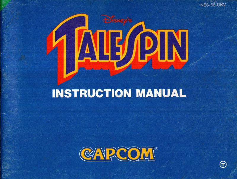 Manual - TaleSpin - NES - Super Retro