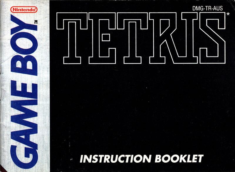 Manual - Tetris - Game Boy - Super Retro