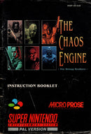 Manual - The Chaos Engine - SNES - Super Retro