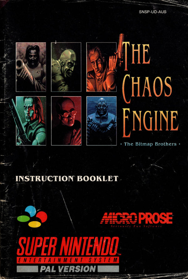 Manual - The Chaos Engine - SNES - Super Retro