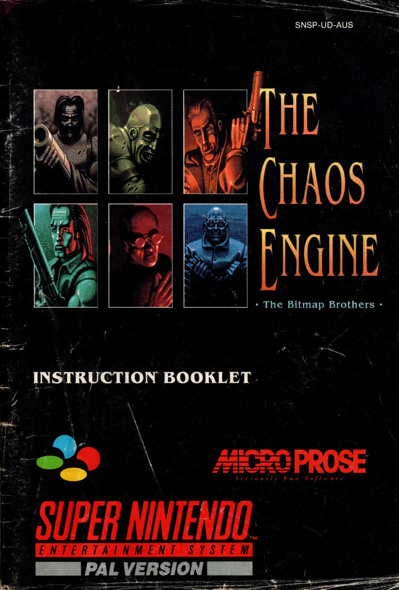 Manual - The Chaos Engine - SNES - Super Retro