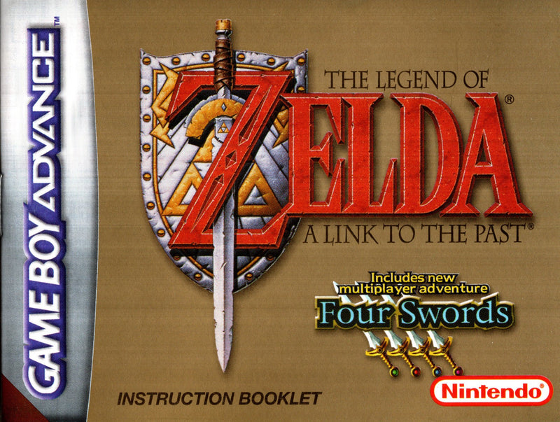 Manual - The Legend of Zelda: A Link to the Past and Four Swords - GBA - Super Retro