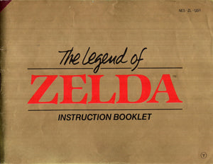 Manual - The Legend of Zelda - NES - Super Retro