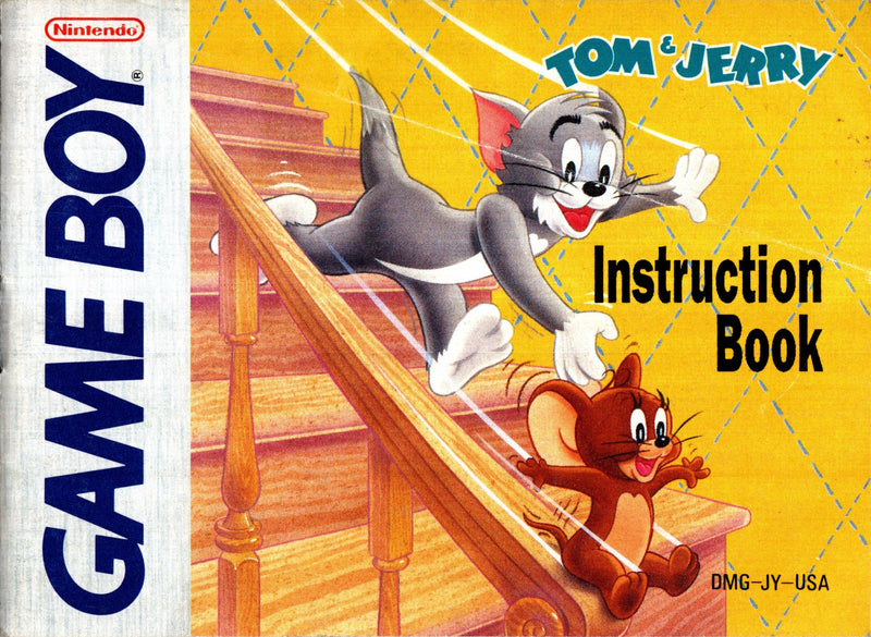 Manual - Tom & Jerry - Game Boy - Super Retro