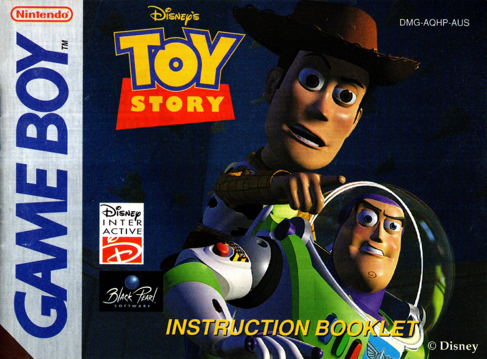 Manual Toy Story Game Boy Super Retro Manuals