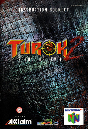 Manual - Turok 2: Seeds of Evil - N64 - Super Retro