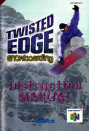 Manual - Twisted Edge Snowboarding - N64 - Super Retro