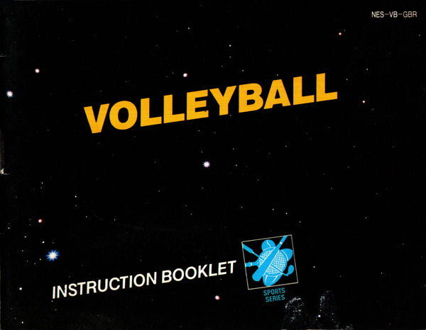 Manual - Volleyball - NES - Super Retro