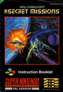 Manual - Wing Commander: The Secret Missions - SNES - Super Retro