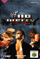 Manual - WWF No Mercy - N64 - Super Retro