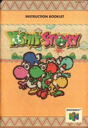 Manual - Yoshi's Story - N64 - Super Retro