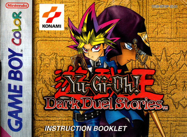 Manual - Yu - Gi - Oh! Dark Duel Stories - Super Retro