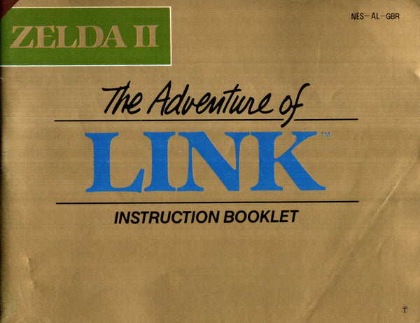 Manual - Zelda II: The Adventure of Link - NES - Super Retro