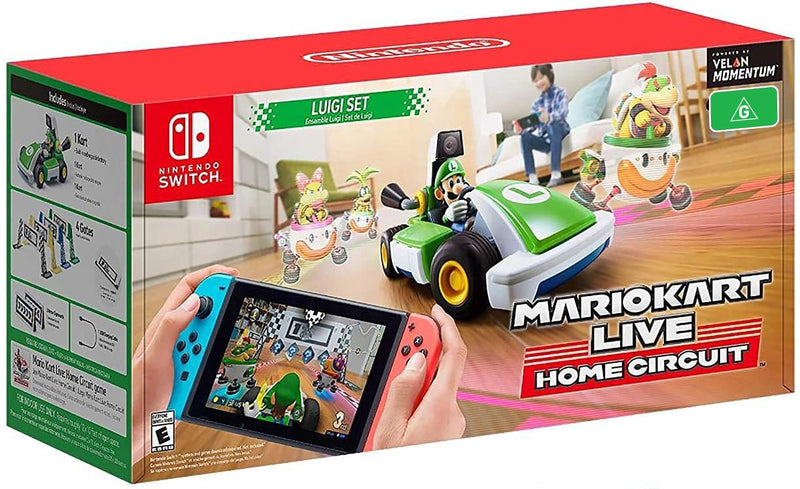 Mario Kart Live: Home Circuit Luigi Set - Super Retro