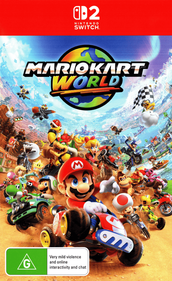Mario Kart World - Switch 2 - Super Retro