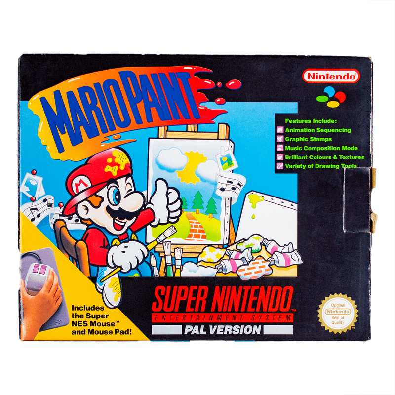 Mario Paint - SNES - Super Retro - Super Nintendo