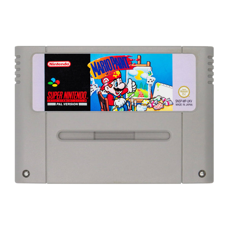 Mario Paint SNES Super Retro Super Nintendo
