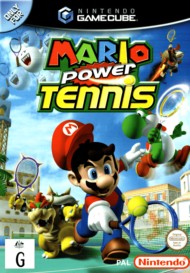 Mario Power Tennis - GameCube - Super Retro