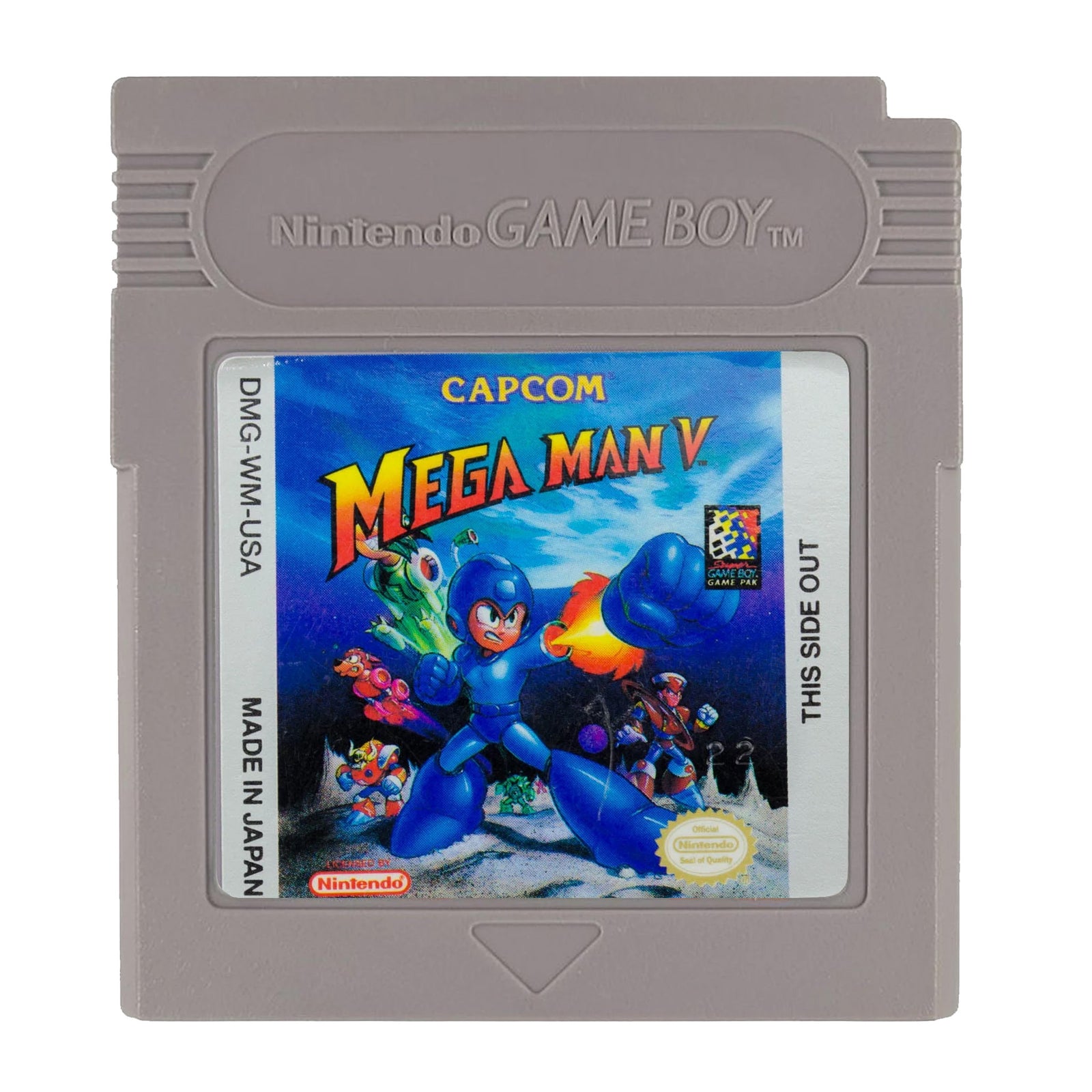 Gameboy Sp Mega Man Shell Mega Man V - Game Boy - Super Retro - Game Boy