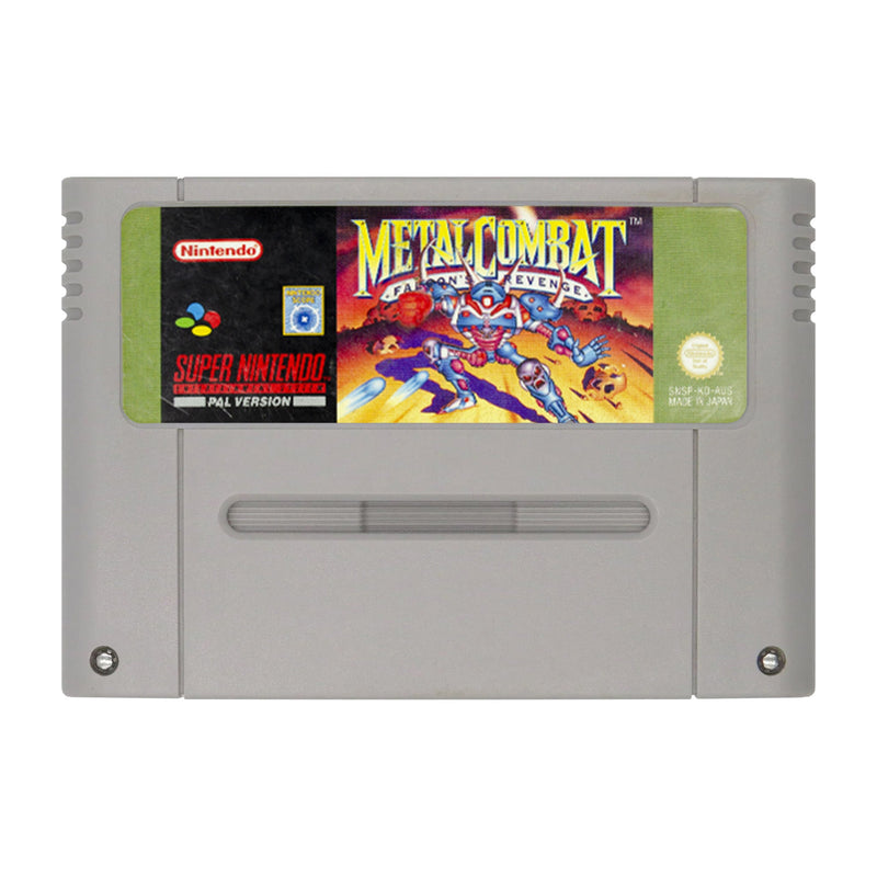 Metal Combat Falcon's Revenge - SNES - Super Retro - Super Nintendo