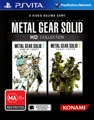 Metal Gear Solid HD Collection - PS VITA - Super Retro