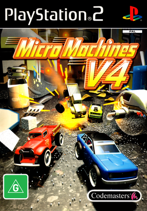 Micro Machines V4 - PS2 - Super Retro