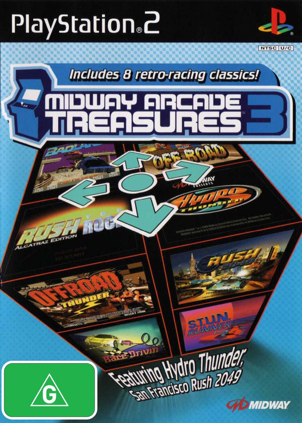 Midway Arcade Treasures 3 - PS2 - Super Retro