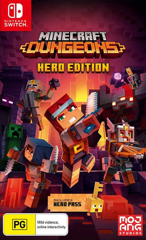 Minecraft Dungeons: Hero Edition - Switch - Super Retro