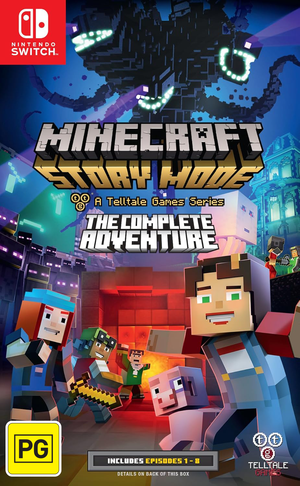 Minecraft: Story Mode The Complete Adventure - Switch - Super Retro