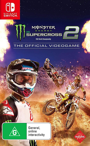 Monster Energy Supercross - The Official Videogame 2 - Switch - Super Retro