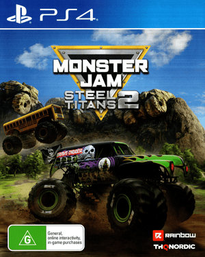 Monster Jam: Steel Titans 2 - PS4 - Super Retro