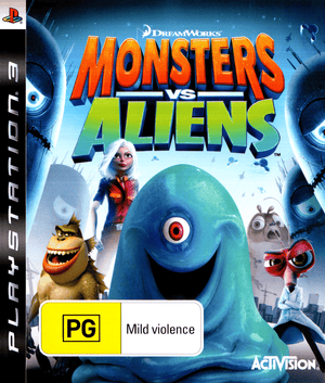 Monsters vs. Aliens - PS3 - Super Retro