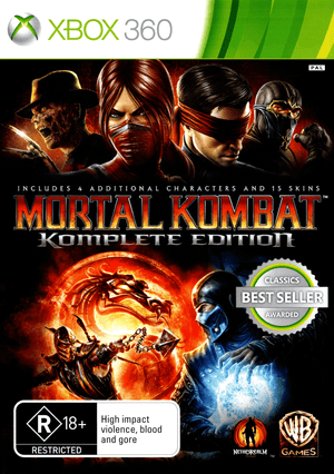 Mortal Kombat Komplete Edition - Xbox 360 - Super Retro