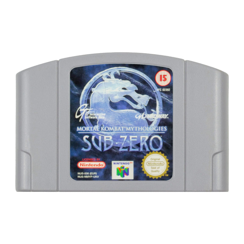 Sub-Zero Mythologies - Nintendo cheapest 64 *Tested & Authentic*