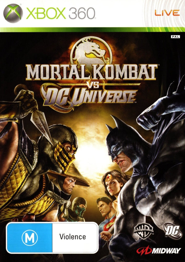 Mortal Kombat vs. DC Universe - Xbox 360 - Super Retro