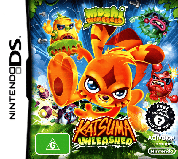 Moshi Monsters: Katsuma Unleashed - DS - Super Retro