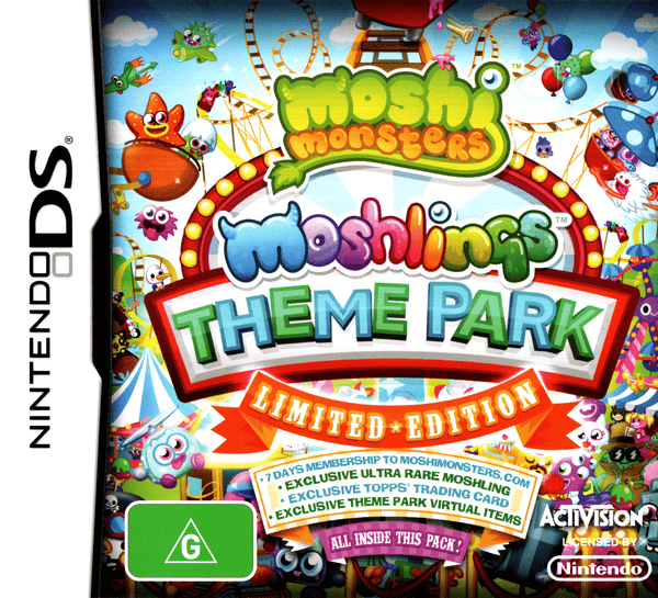 Moshi Monsters: Moshlings Theme Park - DS - Super Retro