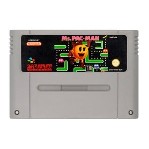 Ms. Pac - Man - SNES - Super Retro