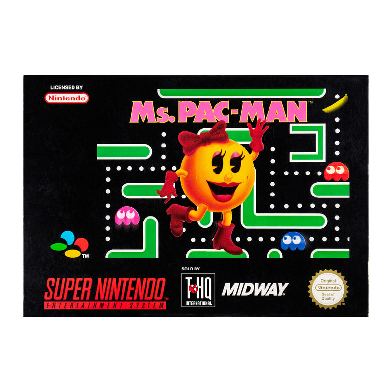 Ms. Pac-Man - SNES - Super Retro - Super Nintendo