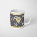 Mug - Avatar the Last Airbender Map - Super Retro