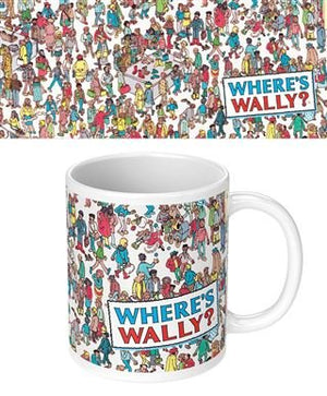 Mug - Where's Wally Book Art - Super Retro